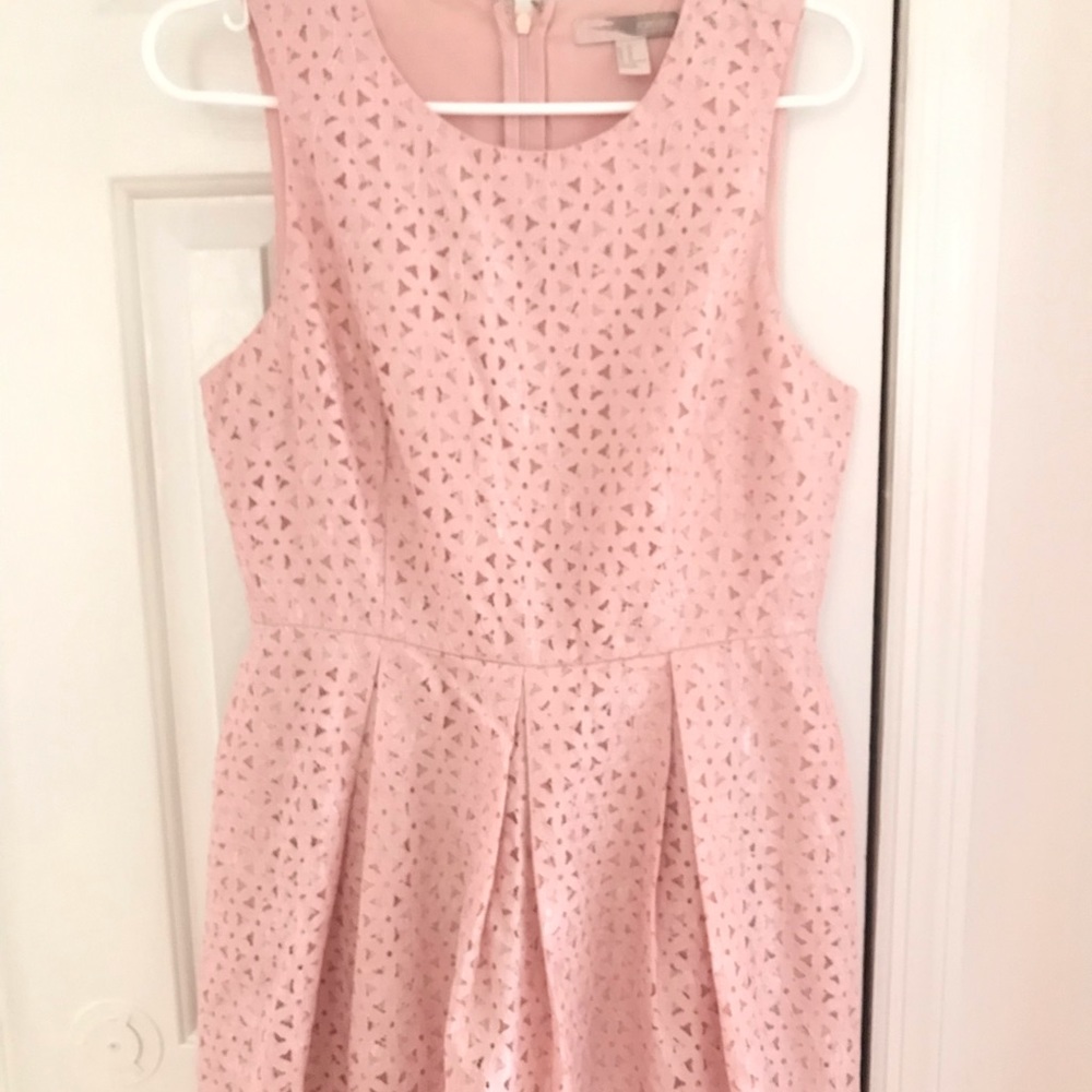 Forever 21 pink lace dress